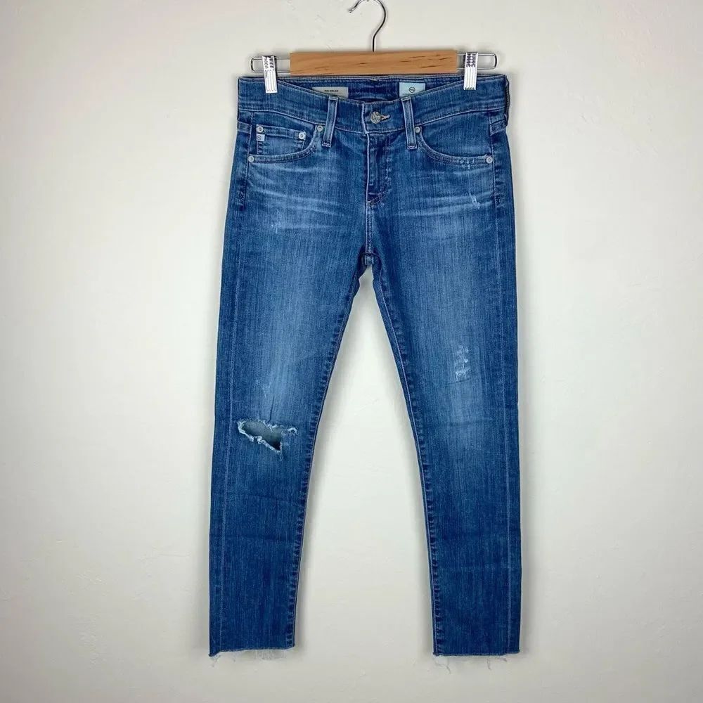 AG ‘The Nolan’ Relaxed Slim Lightly Distressed Boyfriend Jeans